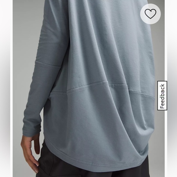 Back In Action V-Neck Long-Sleeve Shirt Belgian Blue - Picture 5 of 10